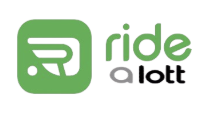 RIDEALOTT logo